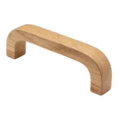 Handles for Cupboards and Drawers Bow Oak 96mm